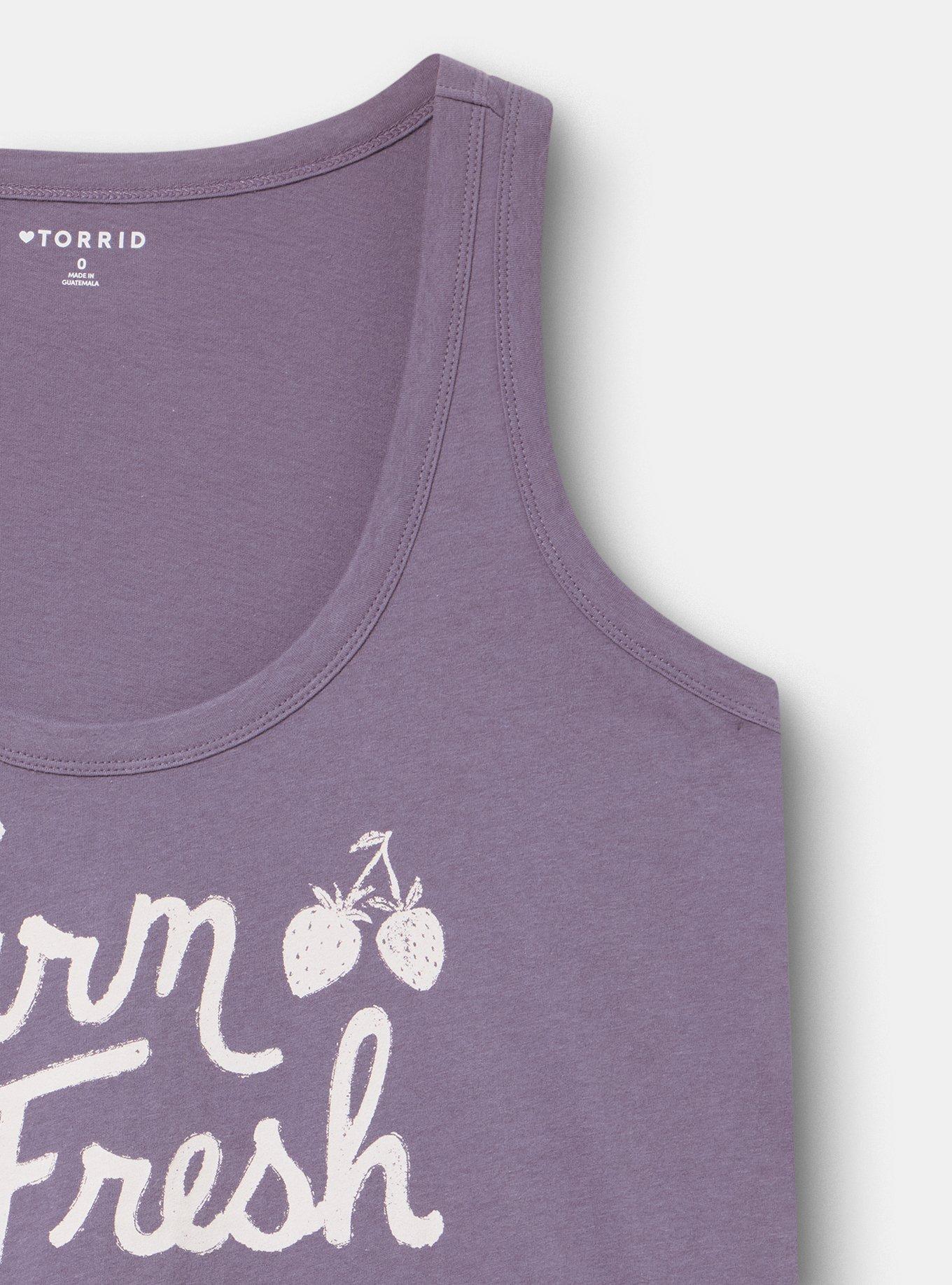 Heritage Jersey Scoop Tank, FARMER FRESH PURPLE SAGE, alternate