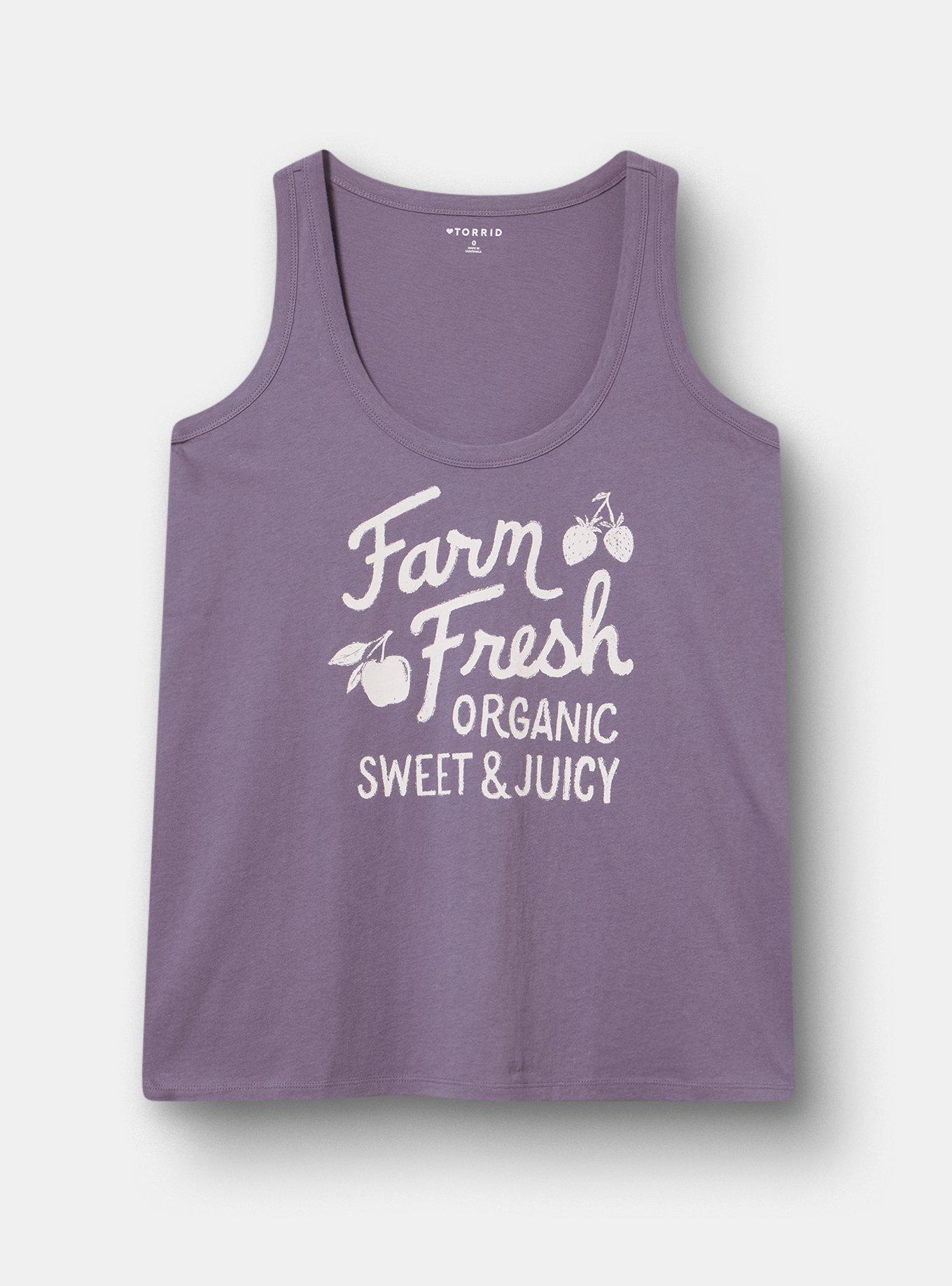 Heritage Jersey Scoop Tank, FARMER FRESH PURPLE SAGE, hi-res