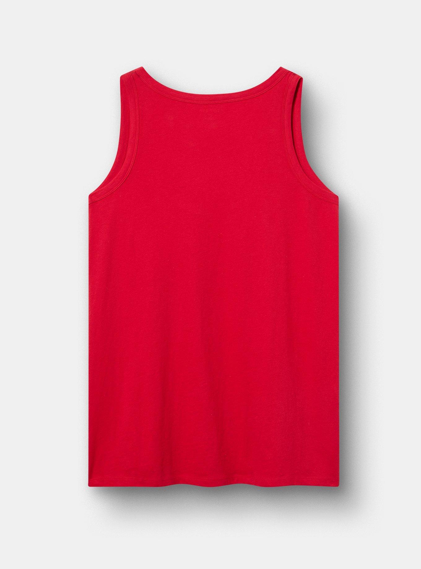 Heritage Jersey Scoop Tank, I SWEAR IM HERE FOR THE SOCCER JESTER RED, alternate