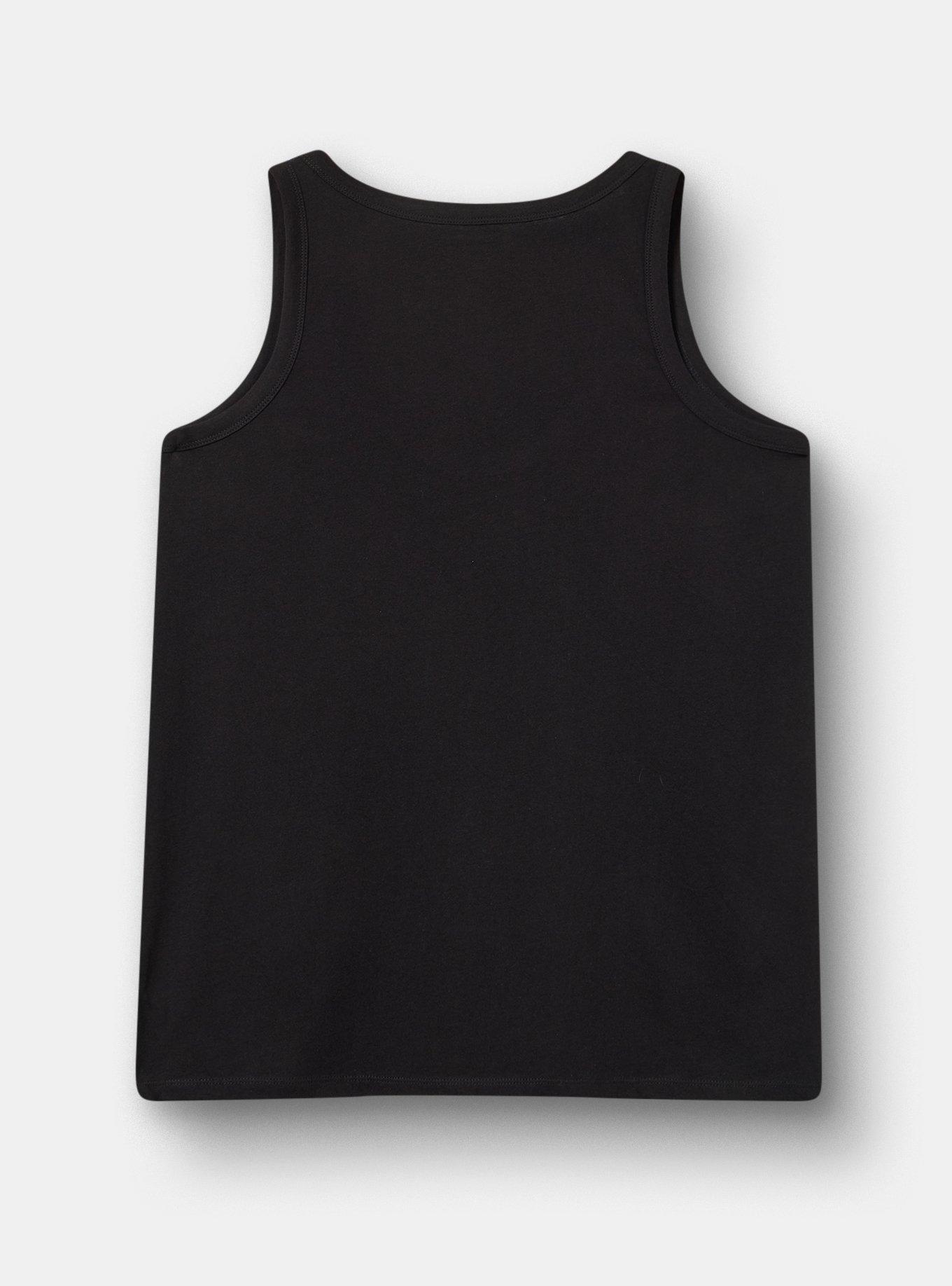 Heritage Jersey Scoop Tank, WHISKEY ROSE DEEP BLACK, alternate