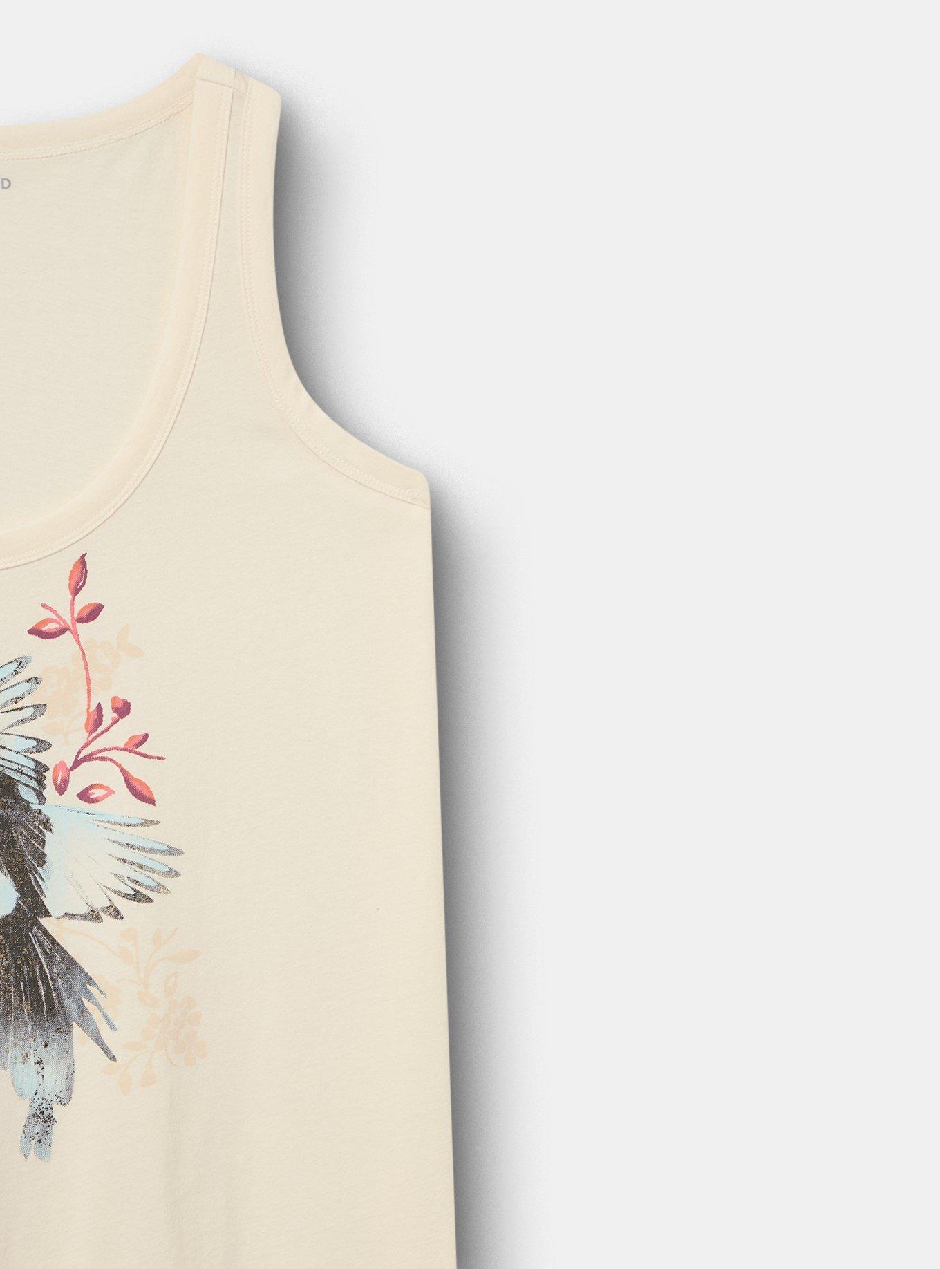 Heritage Jersey Scoop Tank, FREE BIRD WHISPER WHITE, alternate