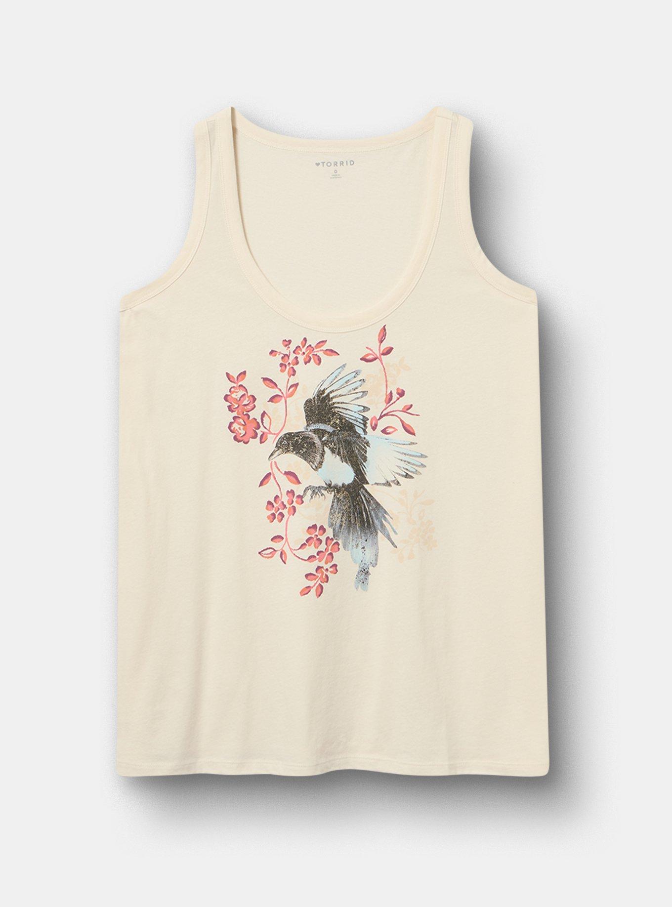 Heritage Jersey Scoop Tank, FREE BIRD WHISPER WHITE, hi-res