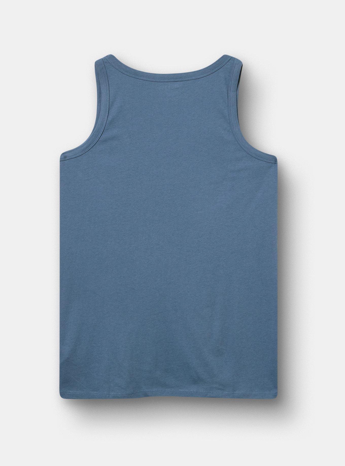 Heritage Jersey Scoop Tank, NICER THAN CHINA BLUE, alternate