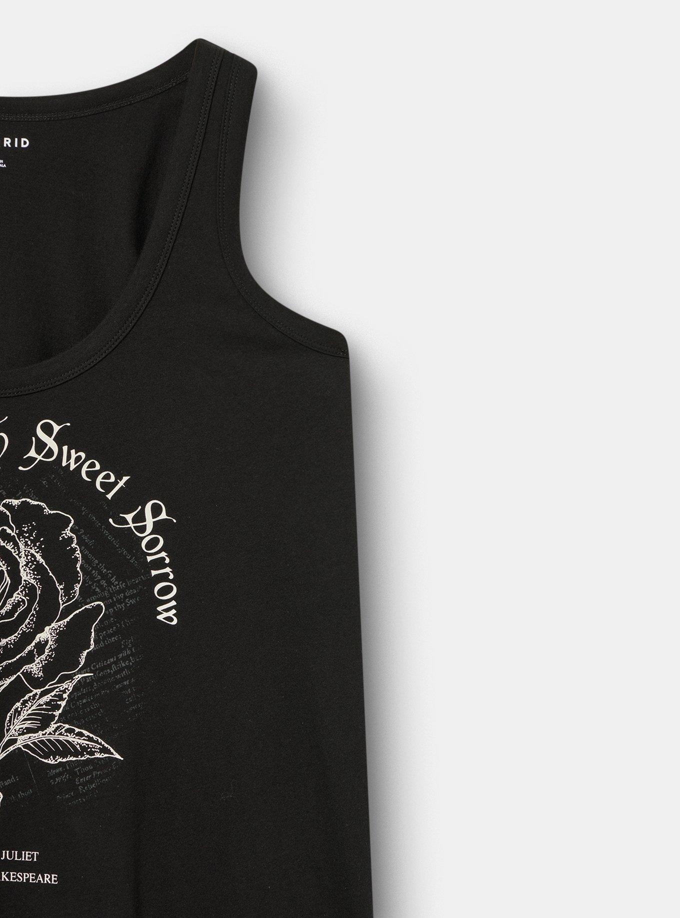 Heritage Jersey Scoop Tank, SHAKESPEARE DEEP BLACK, alternate