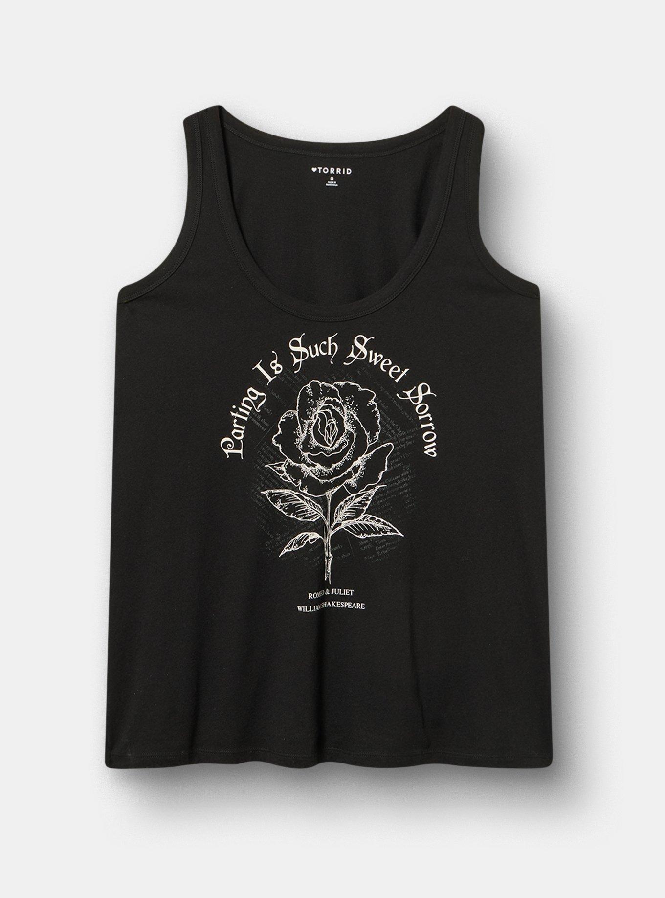 Heritage Jersey Scoop Tank, SHAKESPEARE DEEP BLACK, hi-res