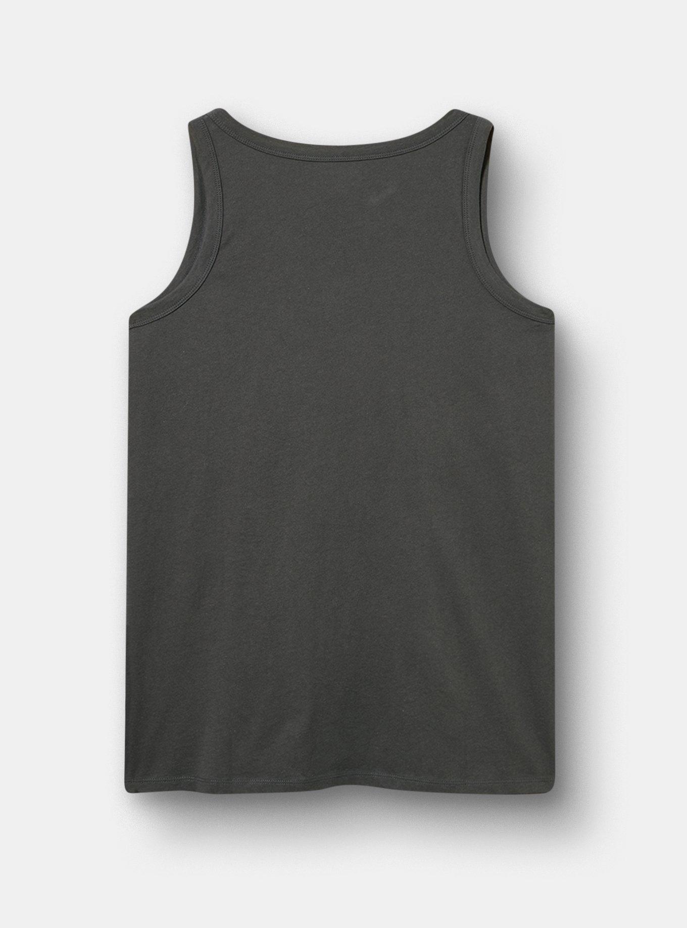 Heritage Jersey Scoop Tank, OUIJA LUCK VINTAGE BLACK, alternate