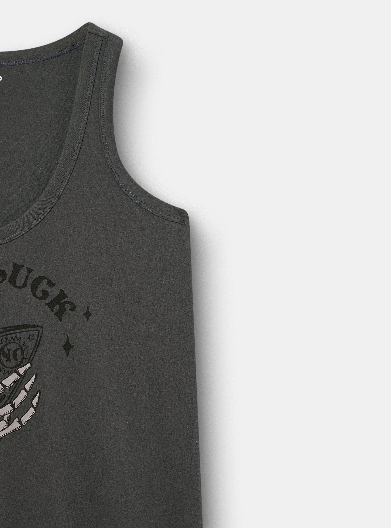 Heritage Jersey Scoop Tank, OUIJA LUCK VINTAGE BLACK, alternate