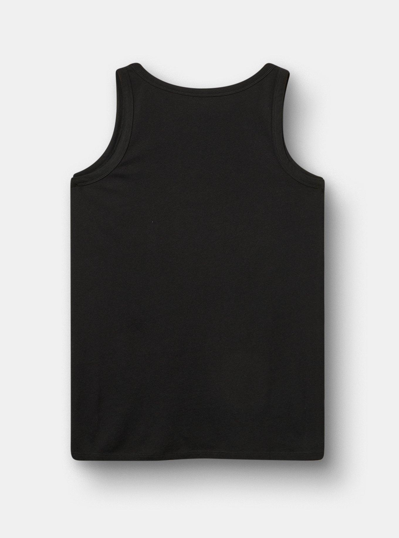Heritage Jersey Scoop Tank, TIE DYE STAR DEEP BLACK, alternate