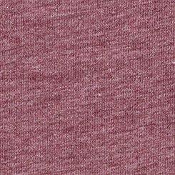 Plus Size Cotton Mid-Rise Lace Trim Boyshort Panty, PLUM WINE HEATHER, swatch