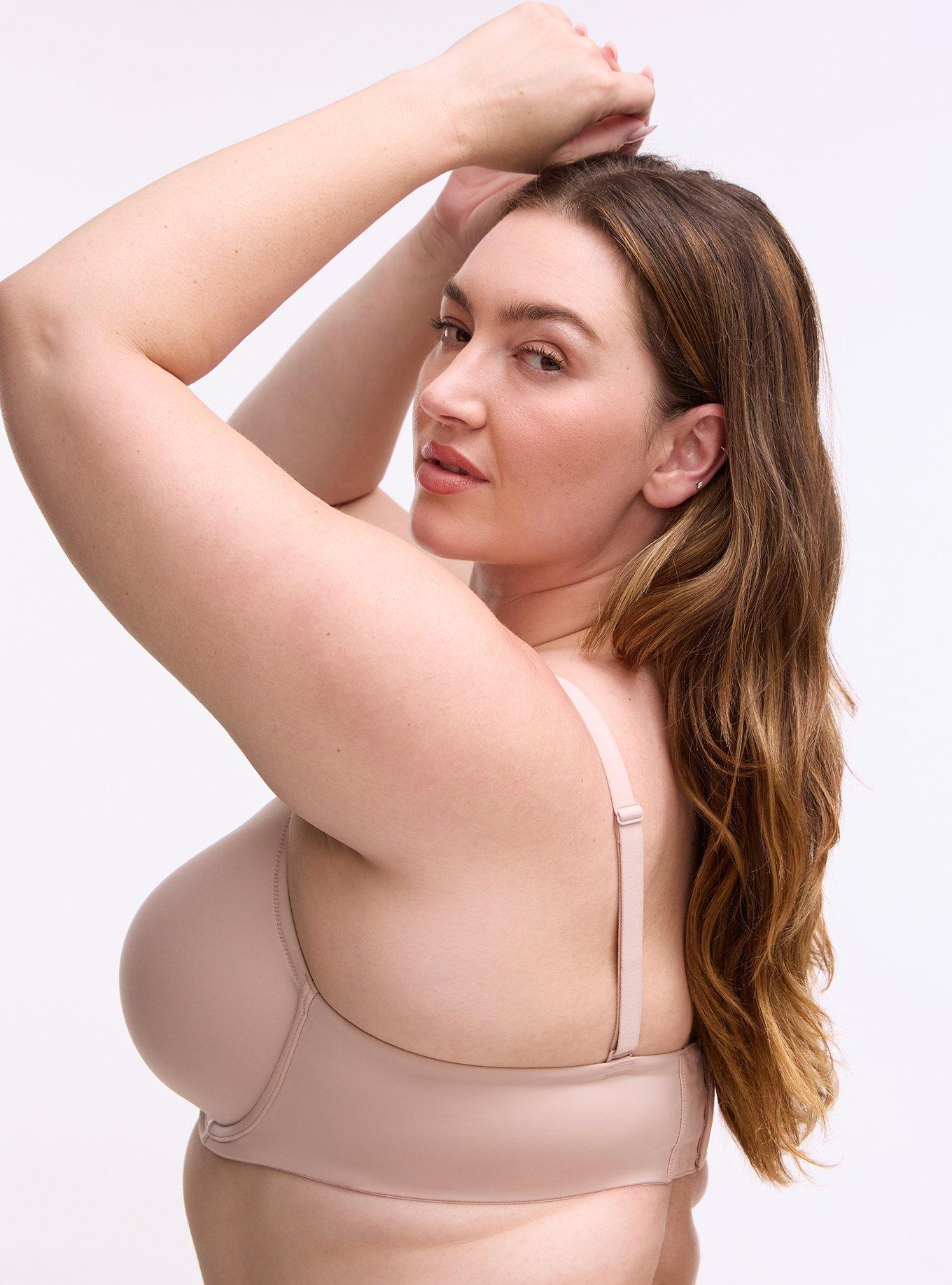 Plus Size Full Coverage Lightly Lined Bra, ROSE DUST, alternate