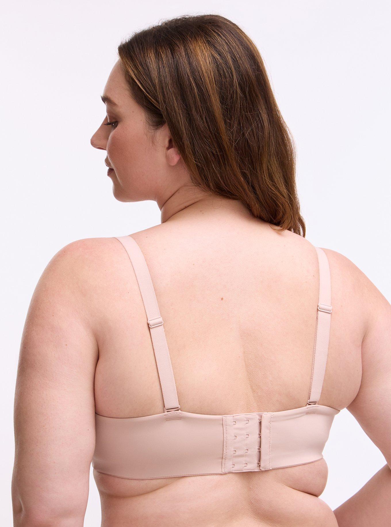 Plus Size Full Coverage Lightly Lined Bra, ROSE DUST, alternate