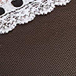 Wireless French Maid Bra, RICH BLACK, swatch