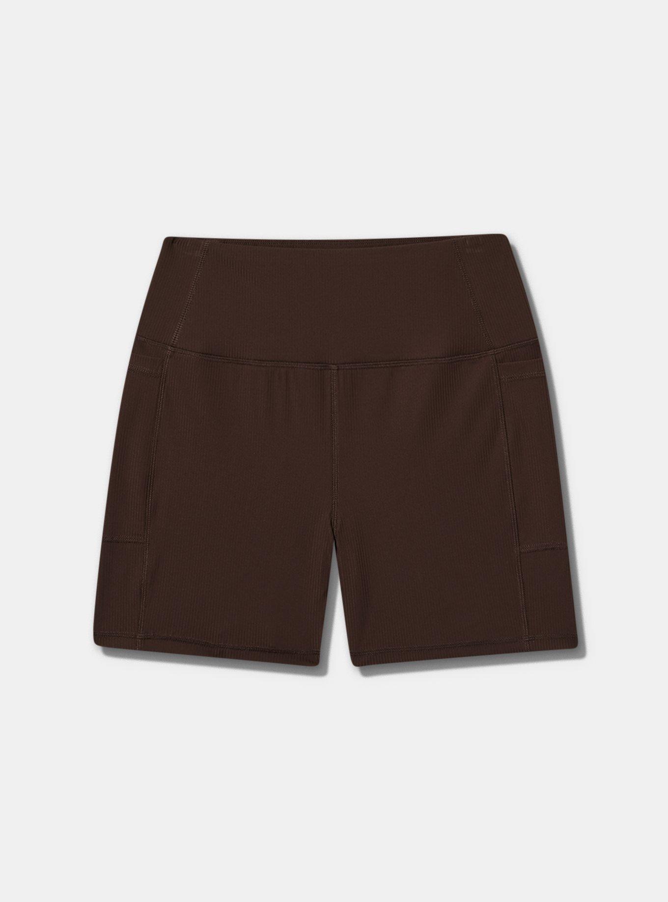 TRU 5'' Performance Rib Active Bike Short, JAVA, flat
