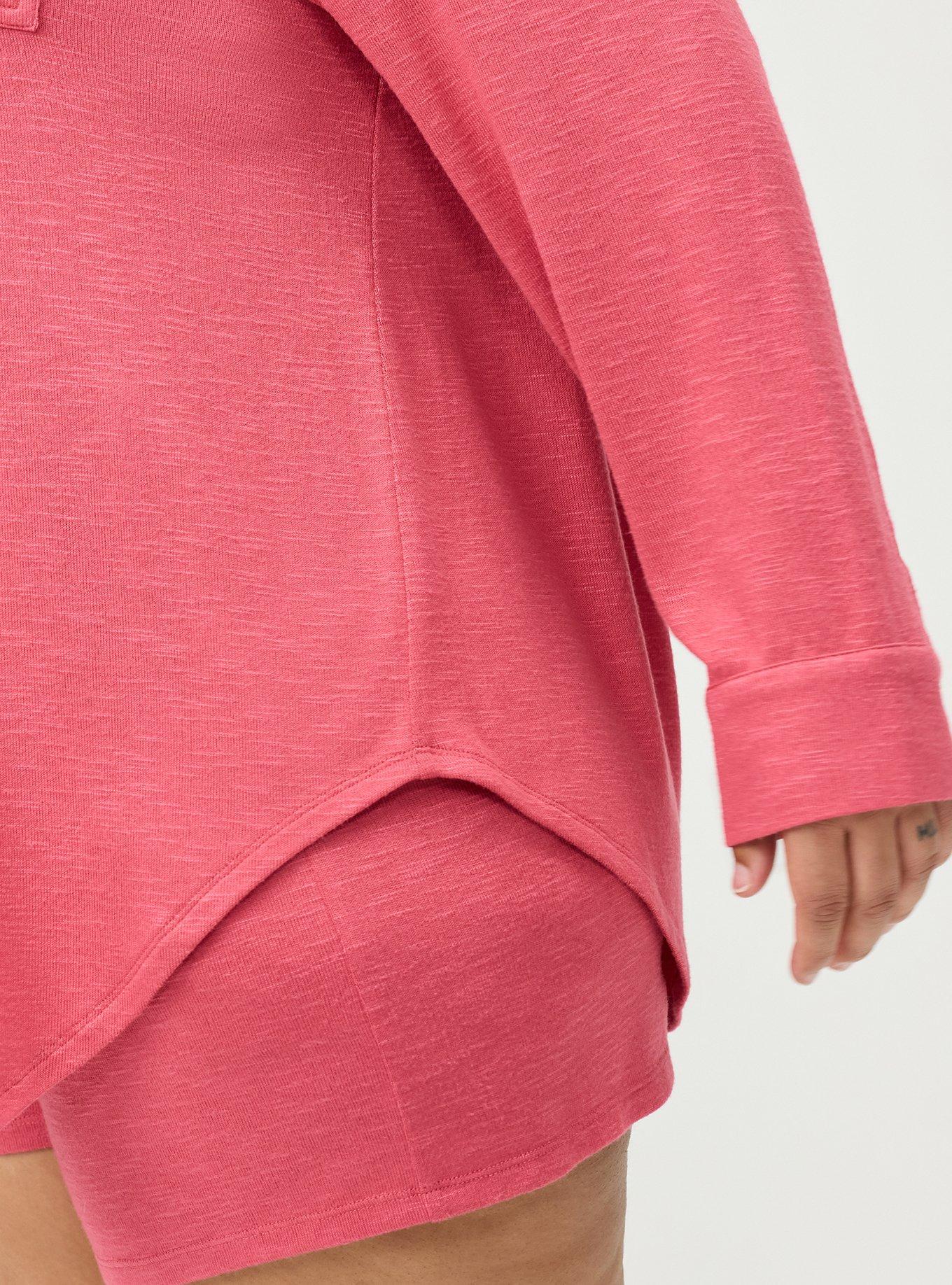 Hacci Lounge Shacket, HOLLY BERRY, alternate