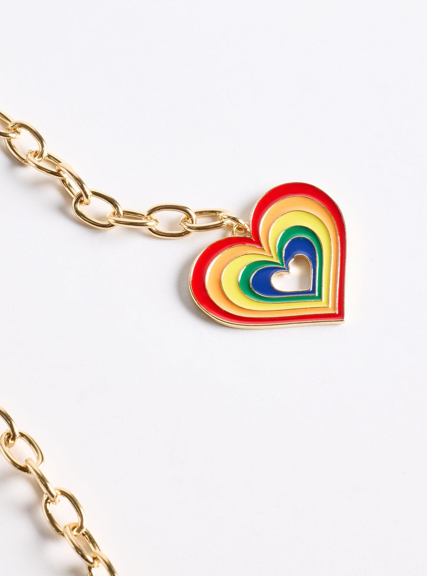 Pride Chain Belt, MULTI, alternate