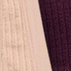 2-Pack Lightly Lined Seamless Rib Scoop Bralette, MULTI, swatch