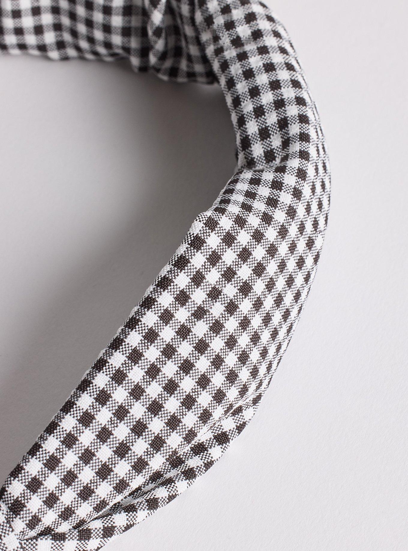 Gingham Headband, , alternate