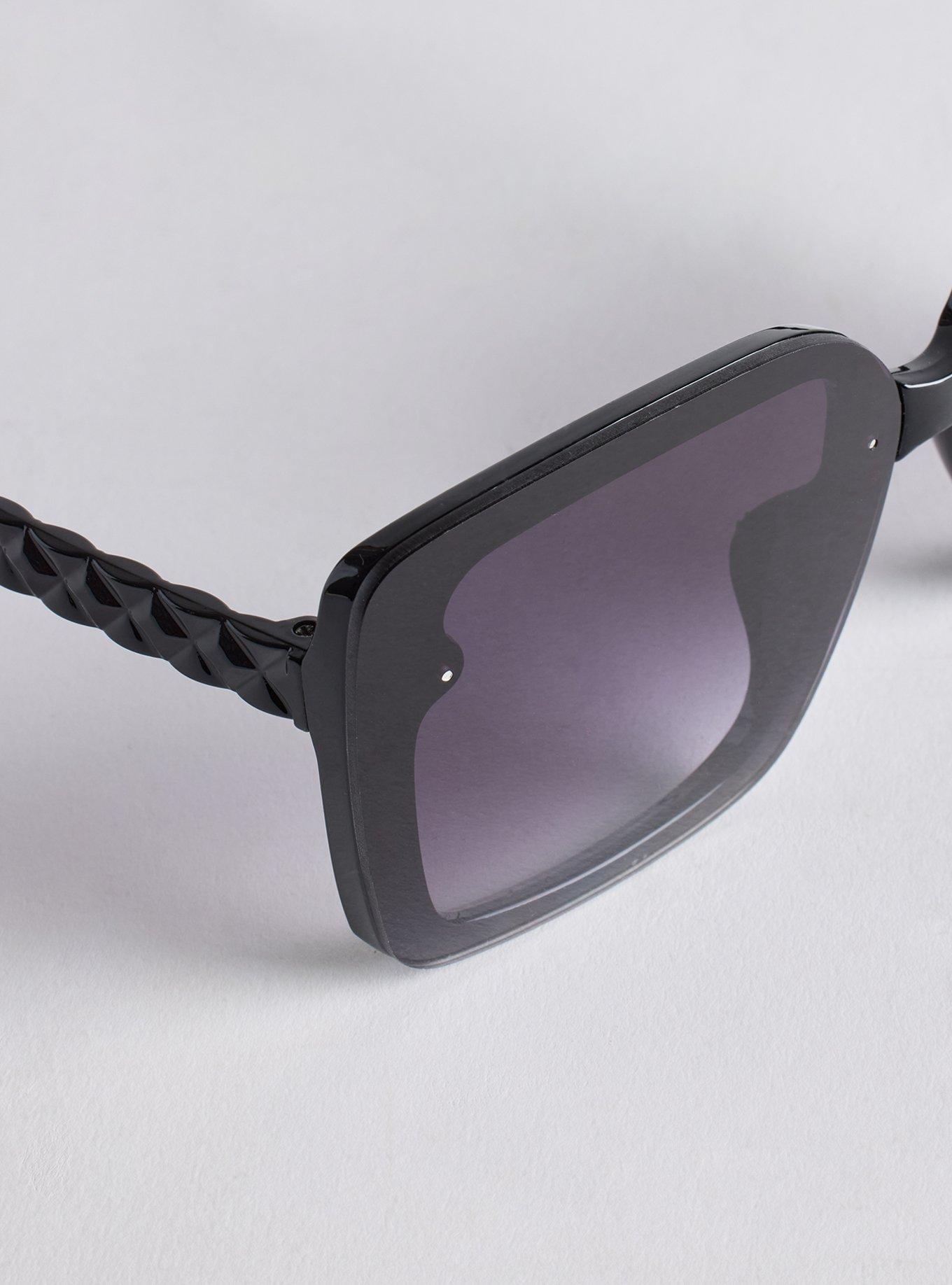 Square Oversized Sunglasses, , alternate