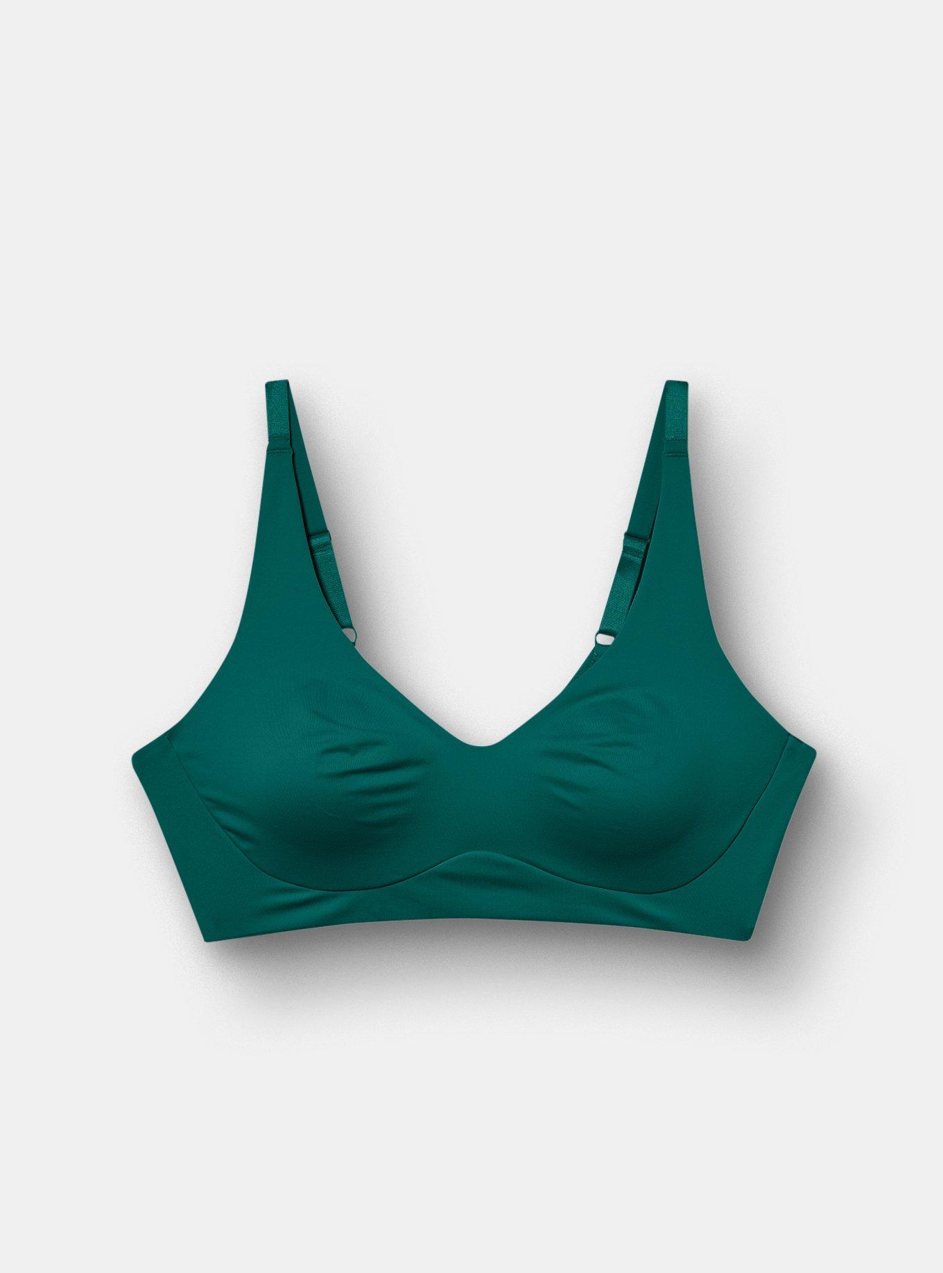 2-Pack Unlined Plunge Bralette, MULTI, alternate