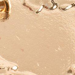 Layered Hammered Disc Necklace, GOLD, swatch