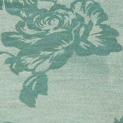 Heritage Slub Henley Muscle Tank, BUTTERFLY ROSES FLORAL HEDGE GREEN, swatch