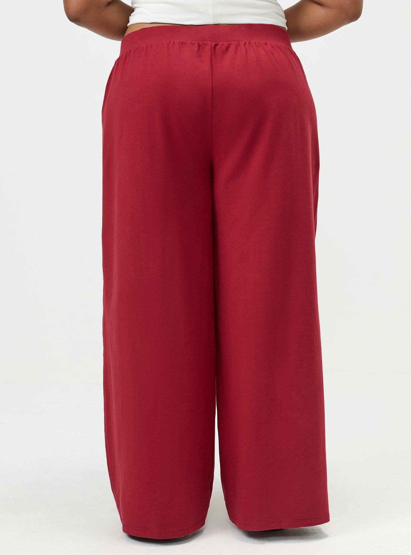 Wide-Leg Pocket Legging, RHUBARB, alternate