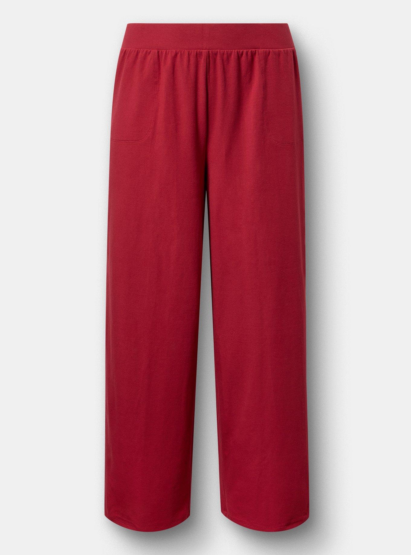 Wide-Leg Pocket Legging, RHUBARB, hi-res