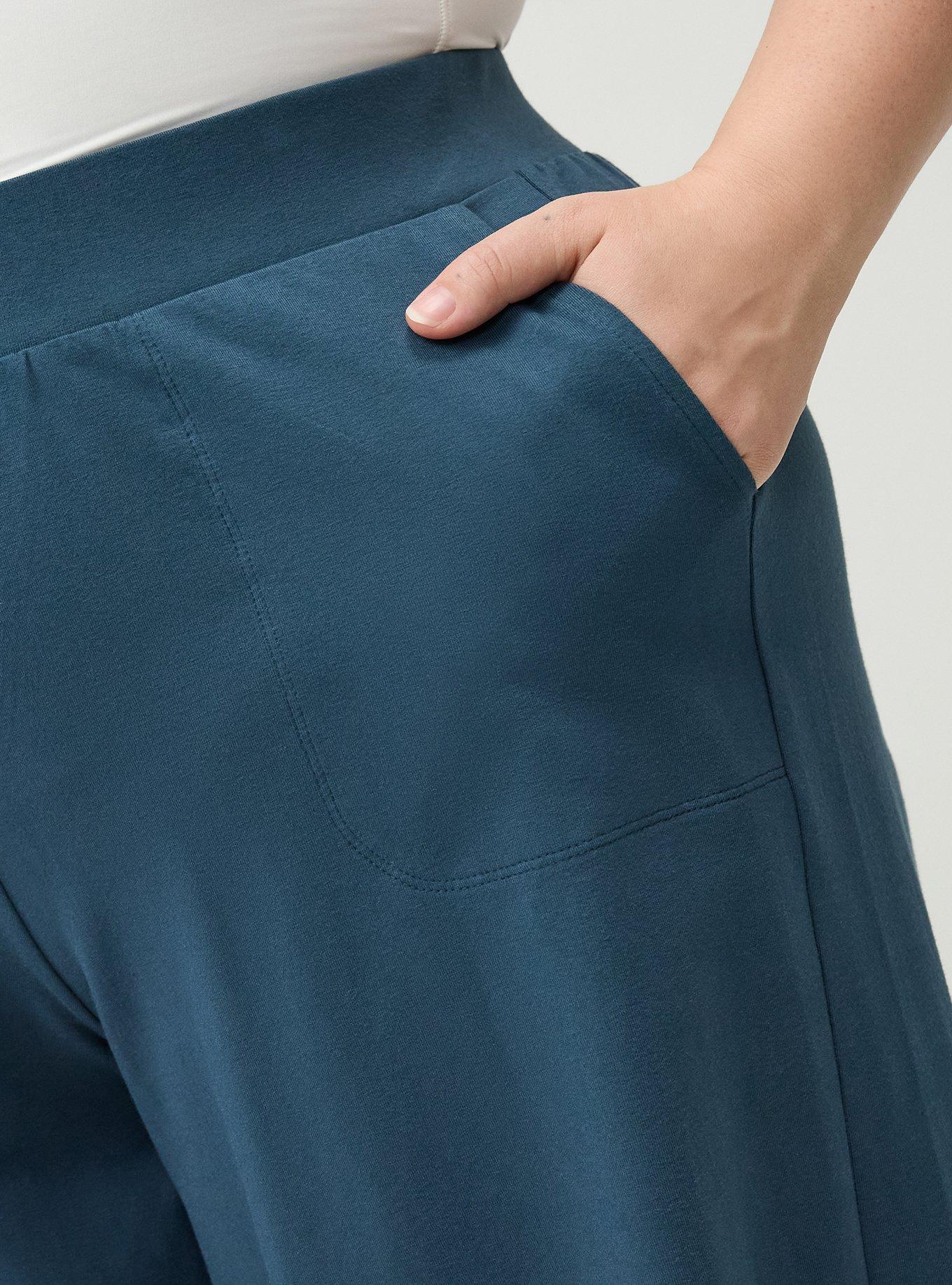 Wide-Leg Pocket Legging, MIDNIGHT NAVY, alternate