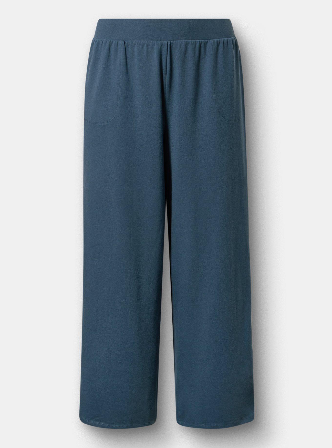 Wide-Leg Pocket Legging, MIDNIGHT NAVY, flat