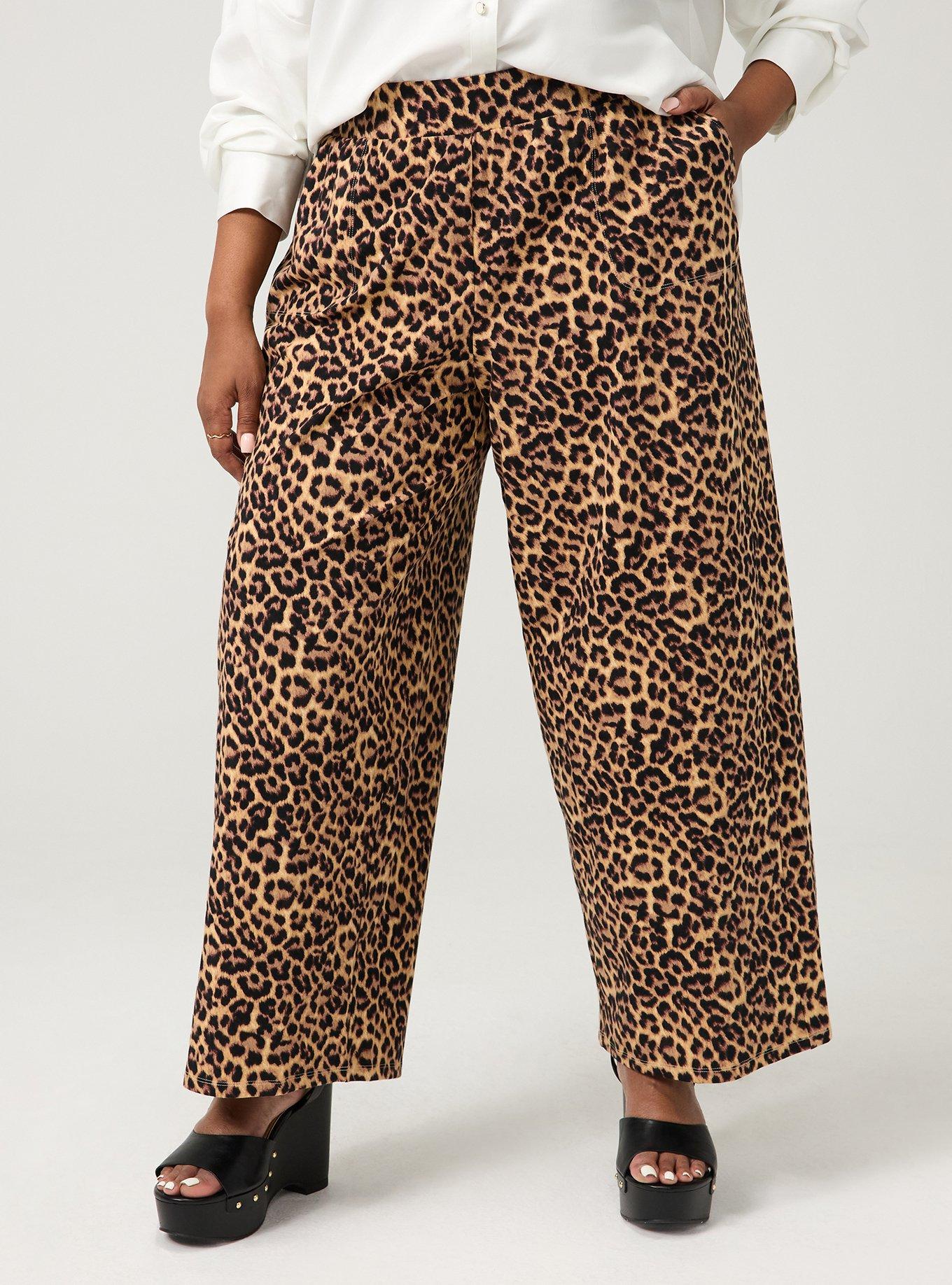 Wide-Leg Pocket Legging, ON THE PROWL LEOPARD MULTI, alternate