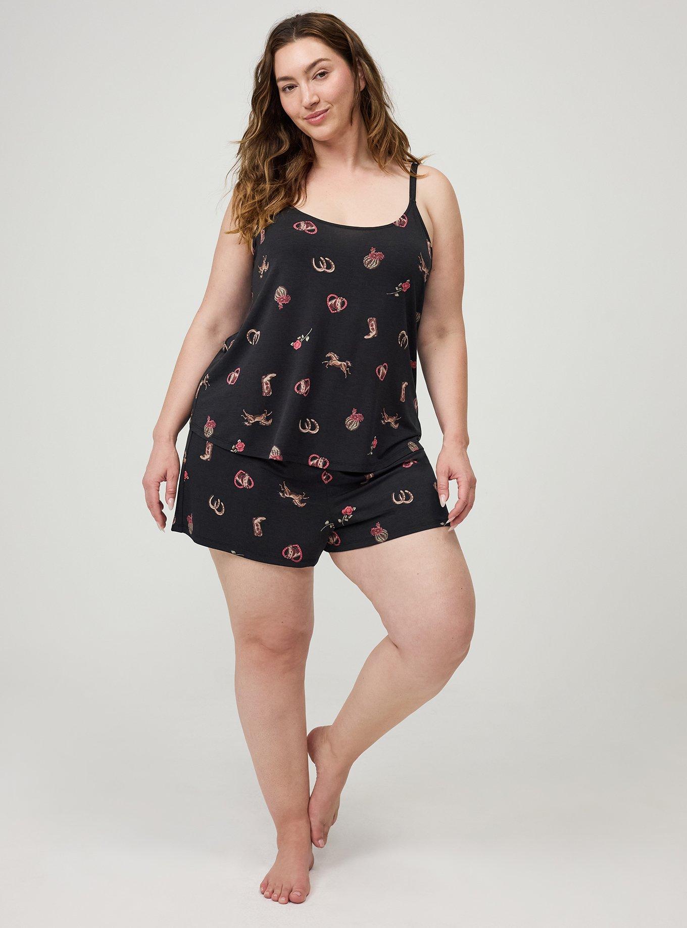 SLINKY(スリンキー) More Is More Mesh Short Plus Size - Slinky Sleep Short - Torrid