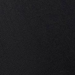 Lace Inset Peplum Top, DEEP BLACK, swatch