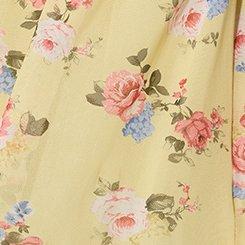 LoveSick Asymmetrical Ruffle Mini Dress, MANSFIELD ROSE MELLOW YELLOW, swatch