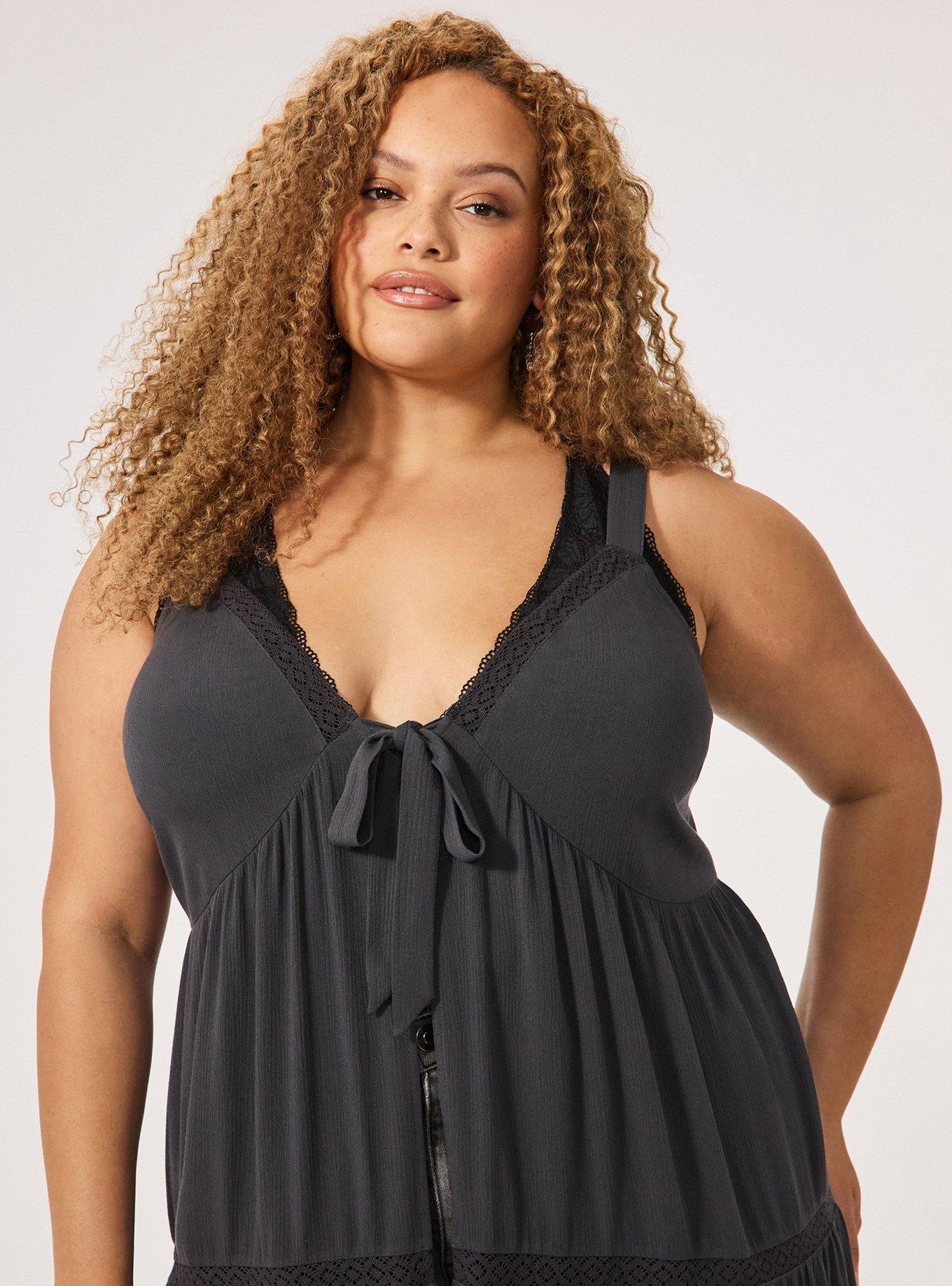 Festi Tie Halter Tunic, PHANTOM, alternate