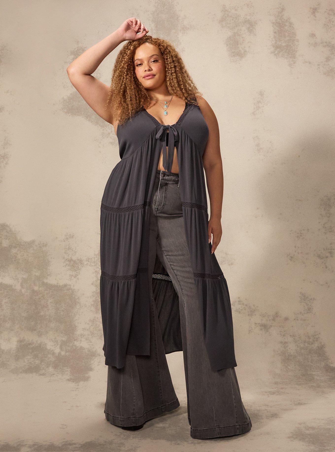 Festi Tie Halter Tunic, PHANTOM, alternate