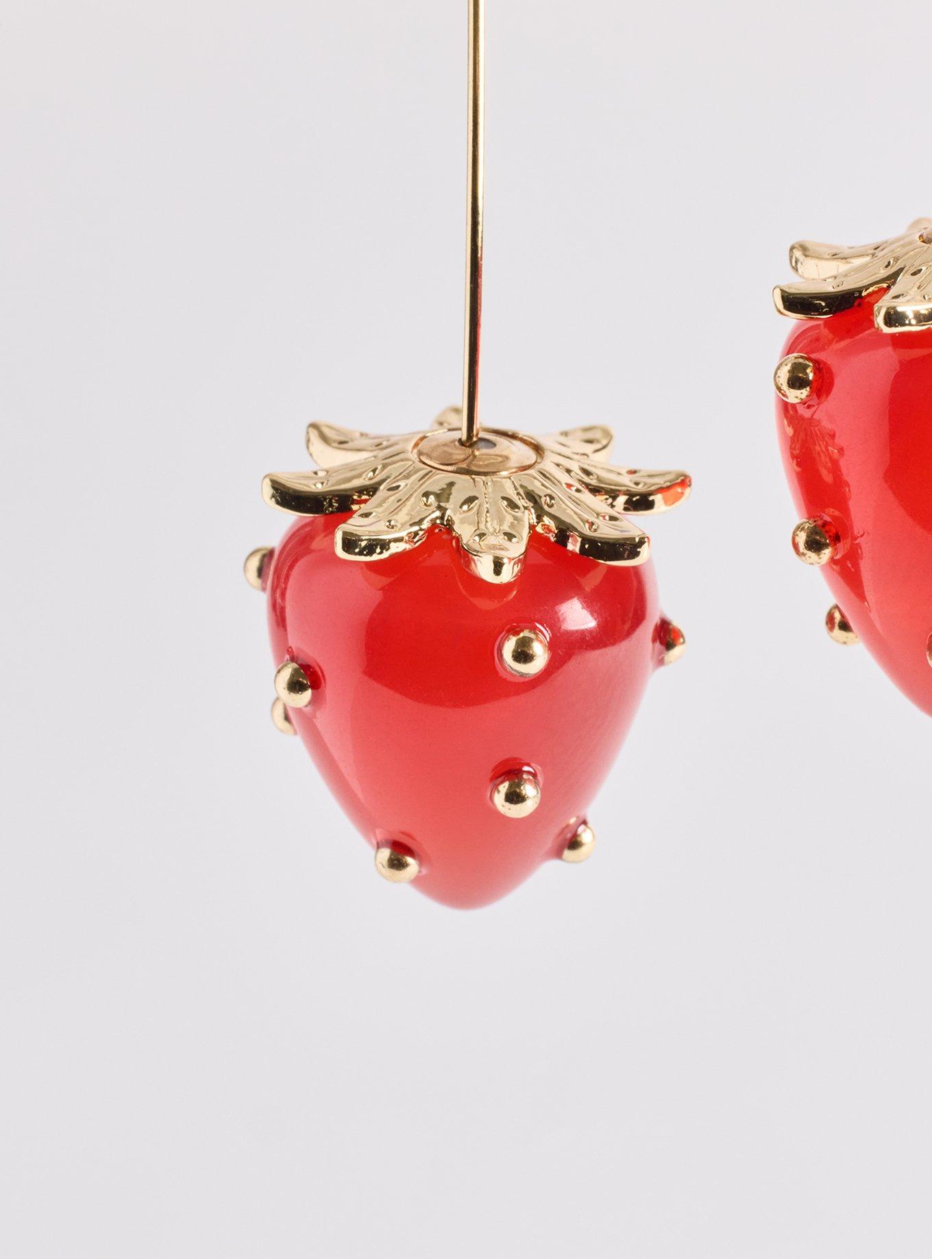 Strawberry Linear Earring, , alternate