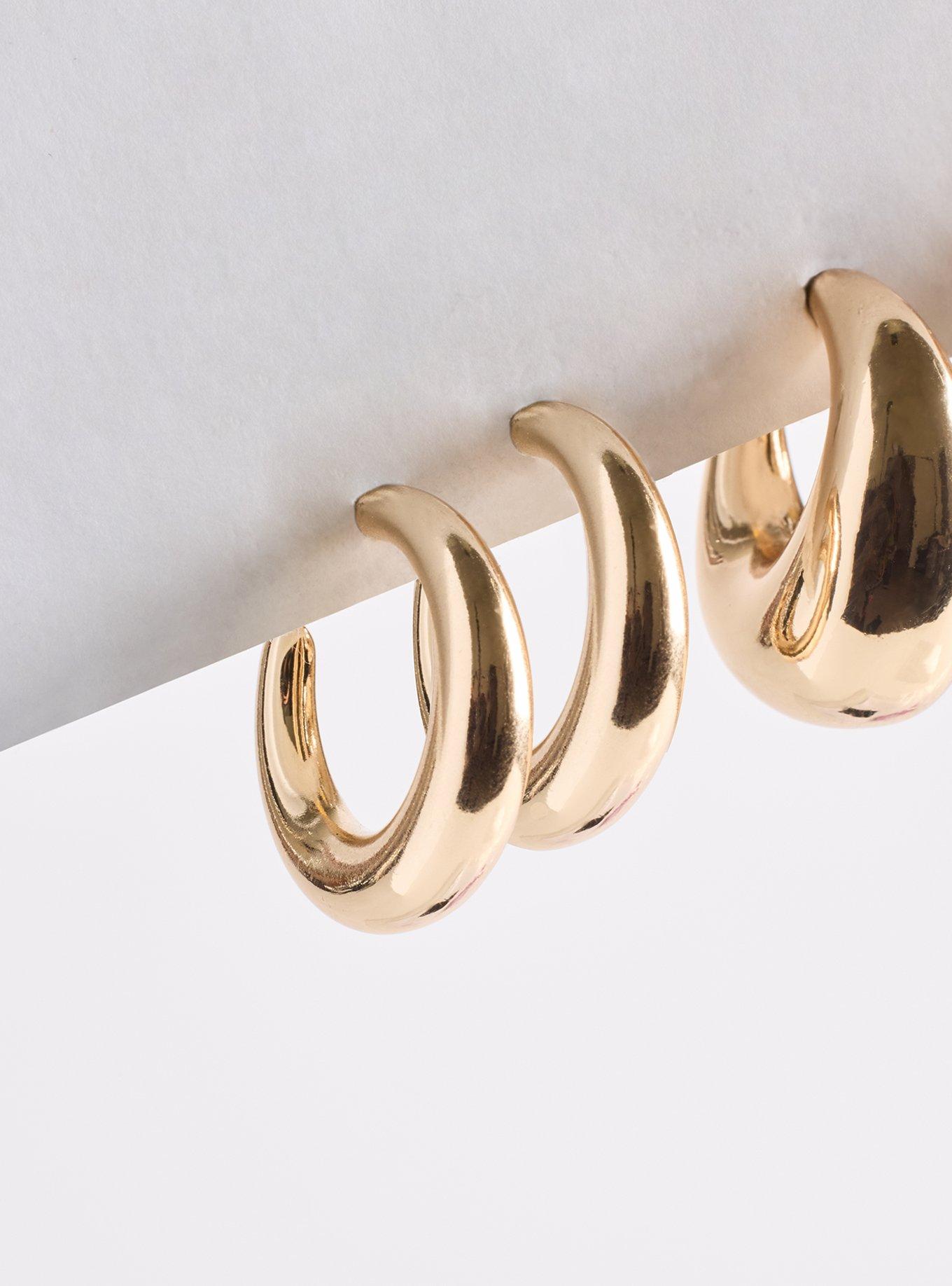 Hoop Earring Set, , alternate