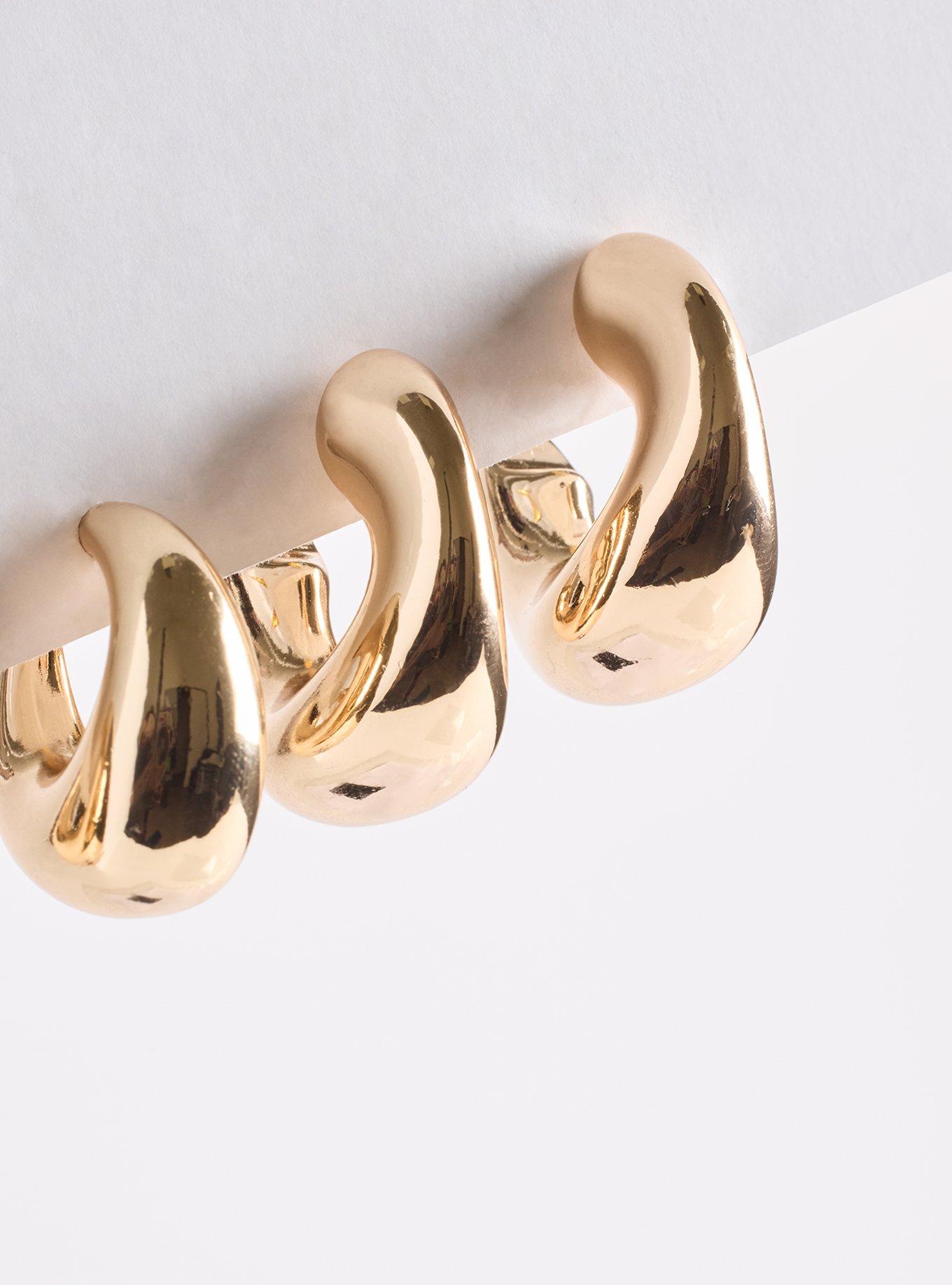 Hoop Earring Set, , alternate