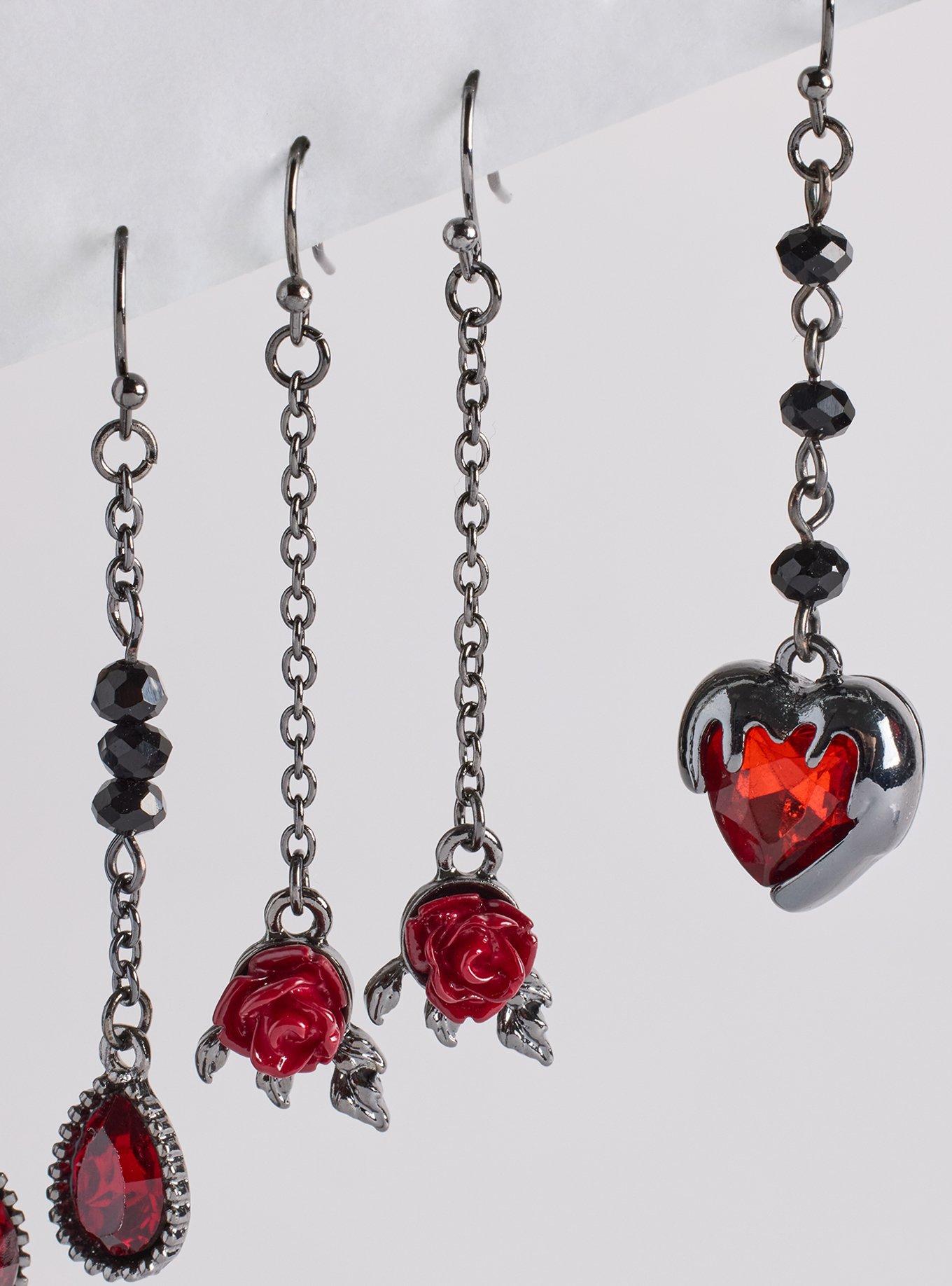 Nightfall Linear Earring Set, , alternate