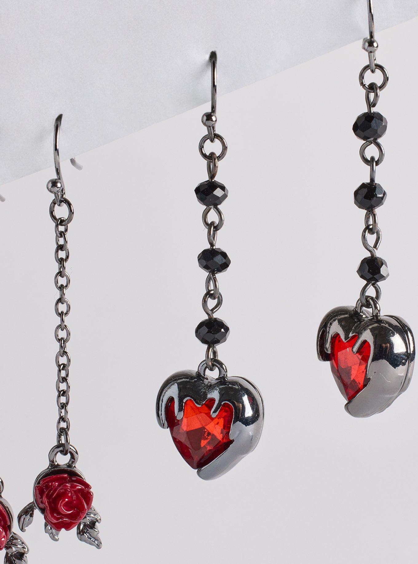 Nightfall Linear Earring Set, , alternate