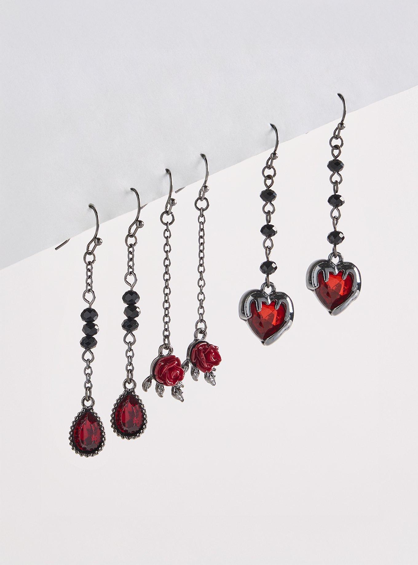 Nightfall Linear Earring Set, , hi-res