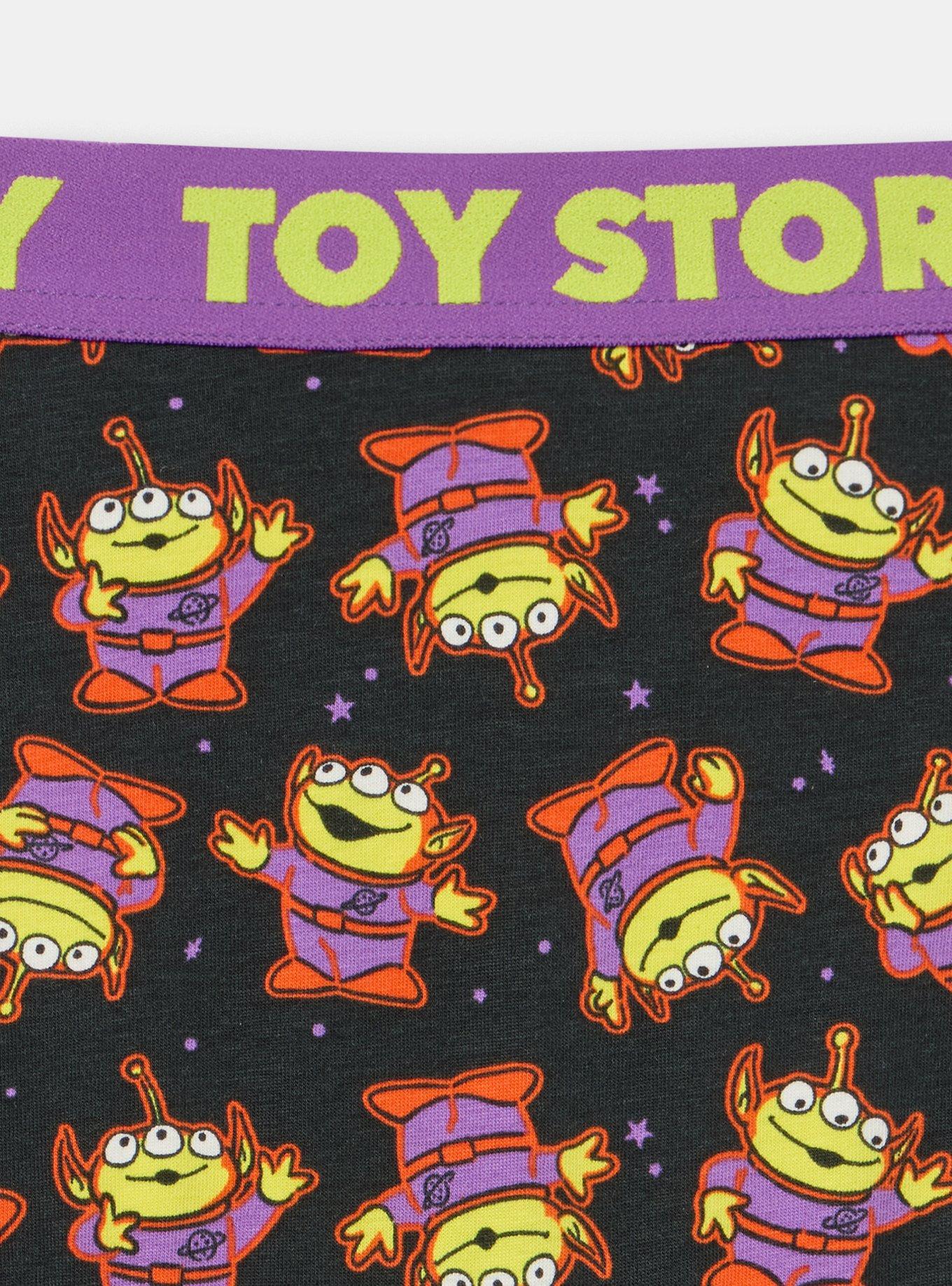 Plus Size Toy Story Mid-Rise Cotton Brief Panty, MULTI, alternate