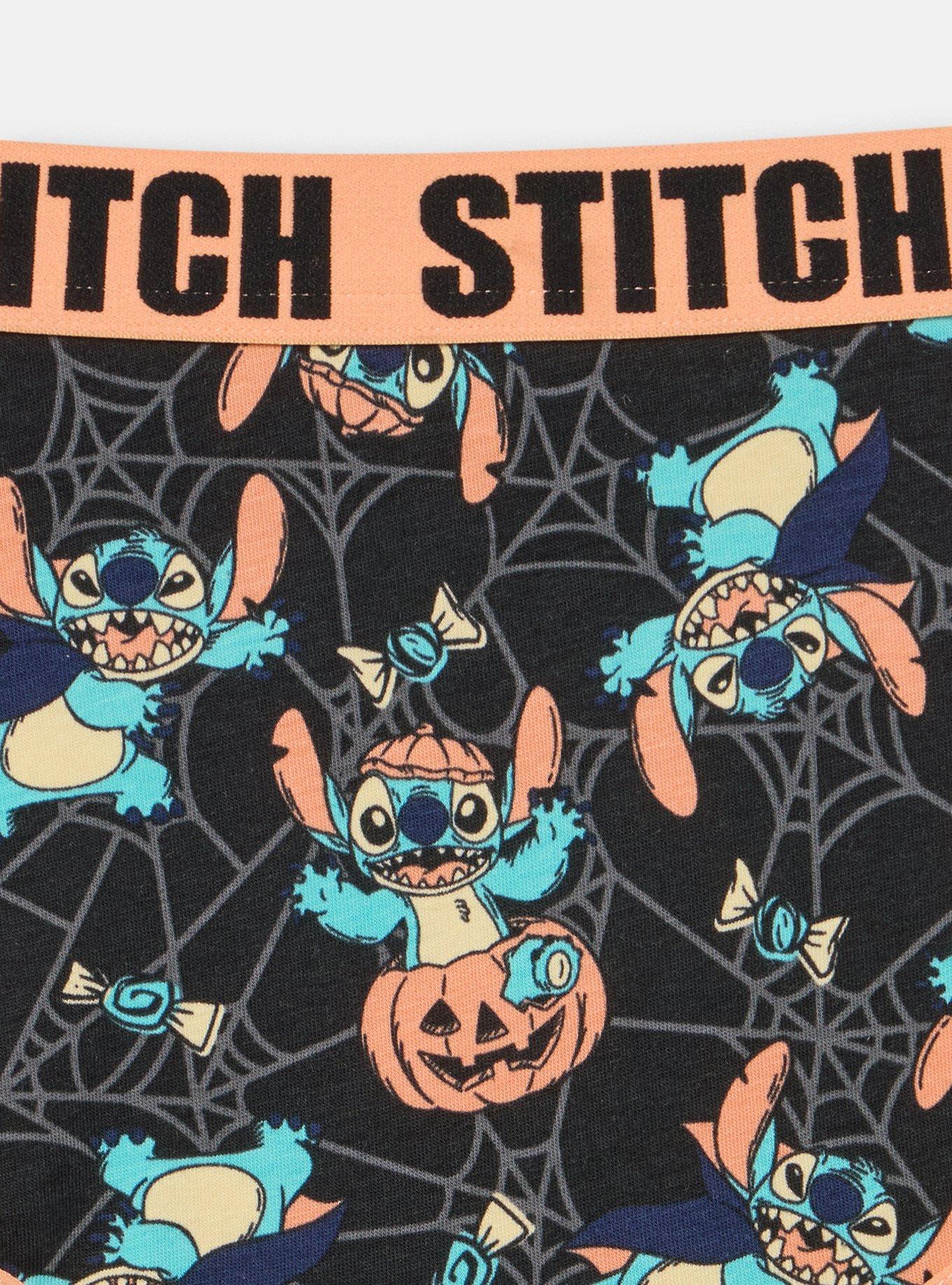 Stitch Halloween Mid-Rise Cotton Brief Panty, MULTI, alternate