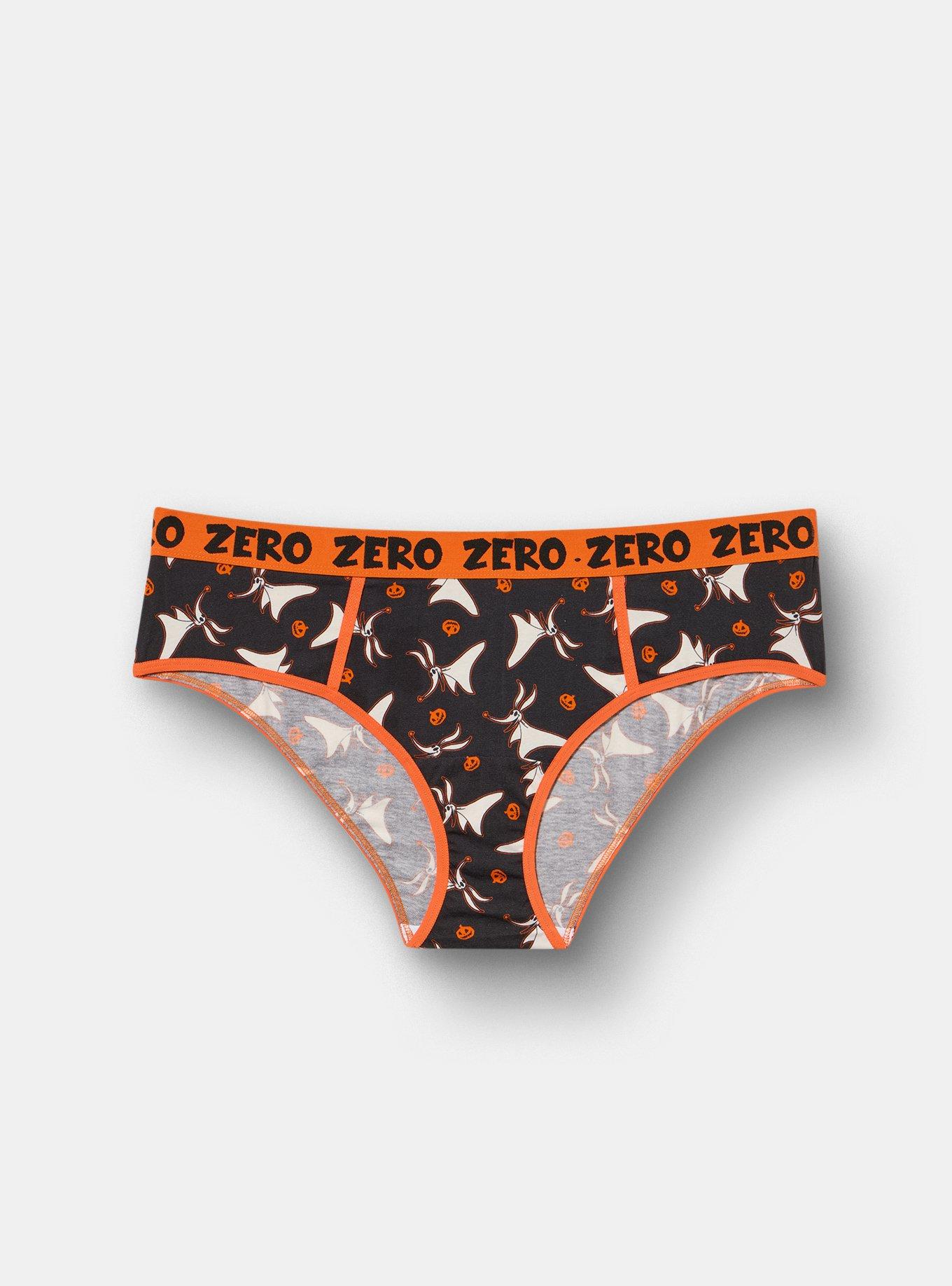 Nightmare Before Christmas Mid-Rise Cotton Hipster Panty, MULTI, hi-res