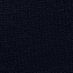 Belle Isle Short Sleeve Pointelle Cardigan, DEEP BLACK, swatch