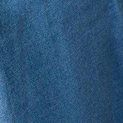 Plus Size Chambray Tiered Mini Skirt, CHAMBRAY, swatch