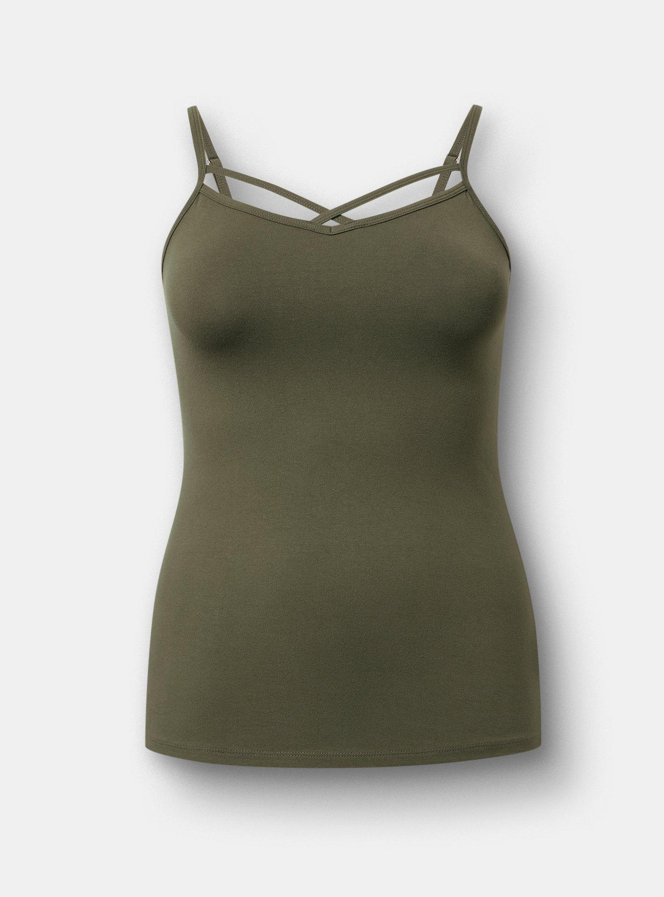 Foxy Strappy Cami, DEEP DEPTHS, hi-res
