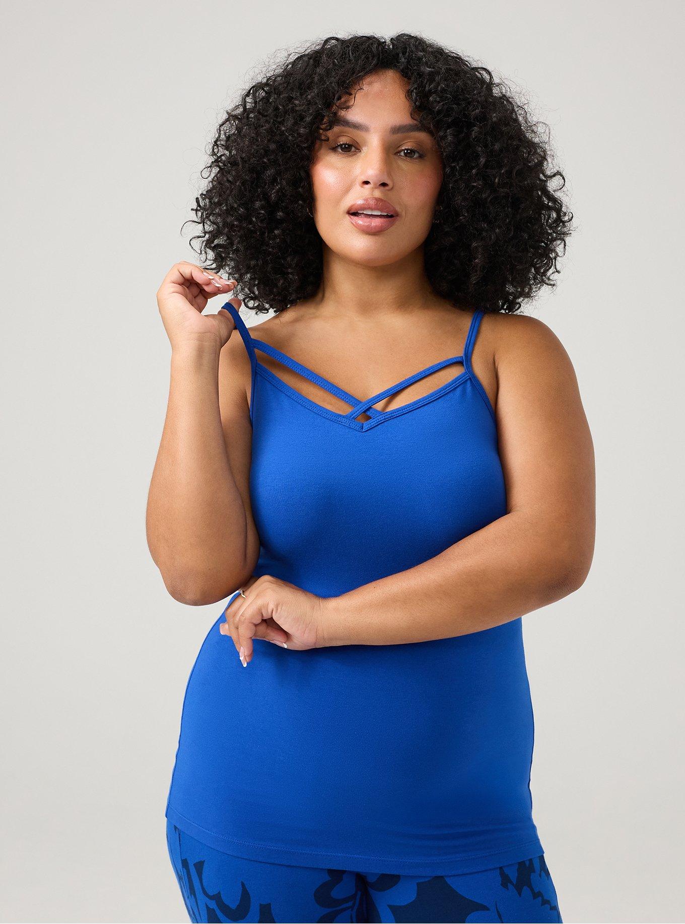 Foxy Strappy Cami, SURF THE WEB, hi-res