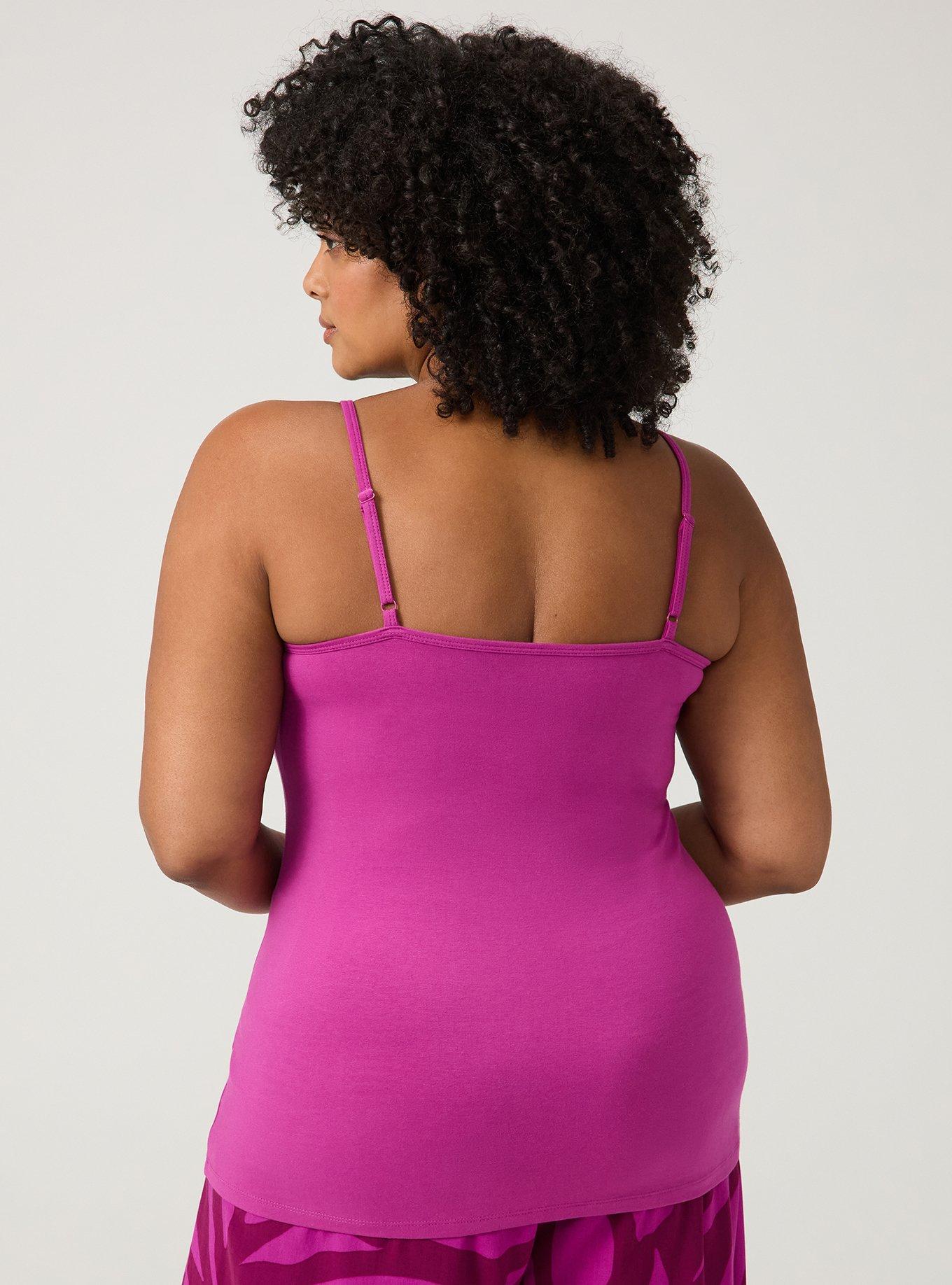 Foxy Strappy Cami, WILD ASTER, alternate