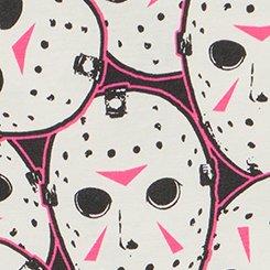Plus Size Friday the 13th Mid-Rise Cotton Cheeky Panty, MULTI, swatch